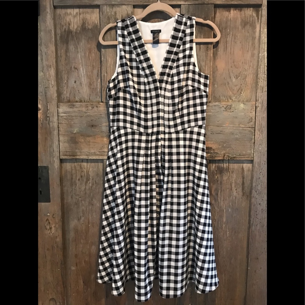 Ann Taylor gingham dress